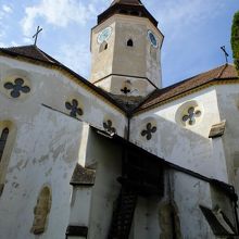 プレジュメル要塞教会の教会部分。中も見学可。