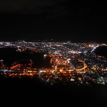 夜景が美しい。