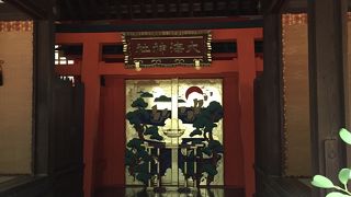 海の神様を祀った神社