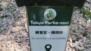 標識だけがぽつんと