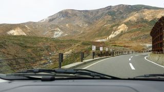 浄土平までの道のりが楽しい