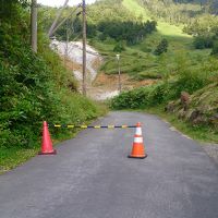 湯畑を通る一番の近道は通行止めなので来場の際には注意