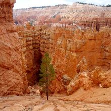 下りはじめ。下が辛うじて見えます