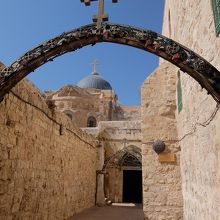 第9留。イエスが3度目に倒れた場所