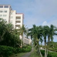 敷地内は広く、朝、散歩すると気持ちいいです。