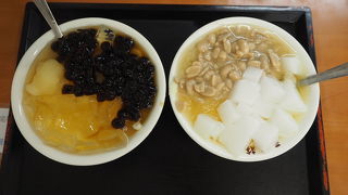 トッピングがいろいろ楽しめる絶品豆花