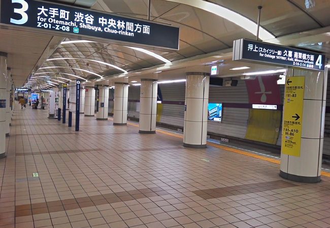 乗り換えに不便