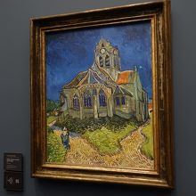 ゴッホ「オーヴェルの教会」