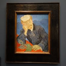 ゴッホ「医師ガシェの肖像」