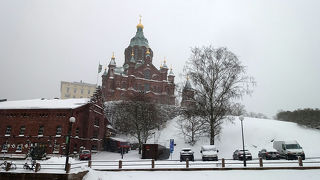 荘厳なロシア正教会の教会