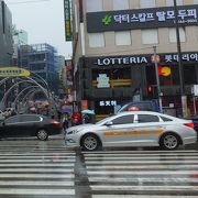 釜山駅の裏側にもタクシー乗り場ありました。