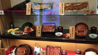 阪急百貨店で鰻