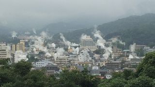 湯けむり遠すぎ！！