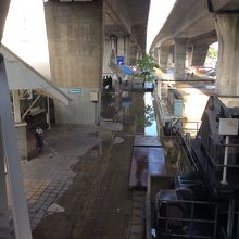 BTSサパンタクシン駅から見た風景