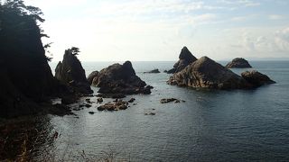笹川流れは,日本百景にも選定されている海岸景勝地！