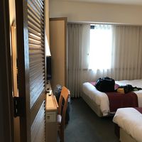 ビジネスホテルとしては十分な広さです