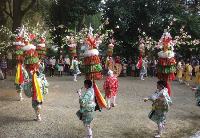 田山花踊り