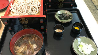 サンシャインシティにあるお蕎麦屋さん