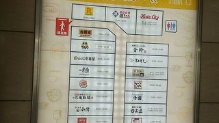 本屋も洋服屋もレストランも