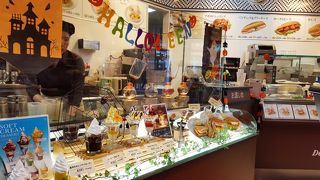 駅ビルのパン屋さん