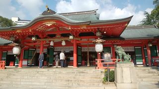 歴史ある生田神社