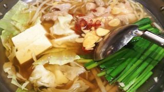 一人前300円のもつ鍋