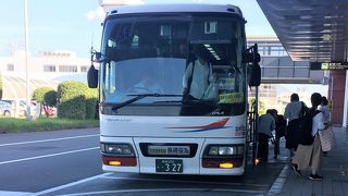 市内まで二ルートあります。