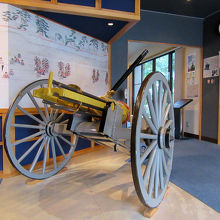 ガトリングガンの復元模型です