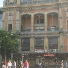 正面の景観です。