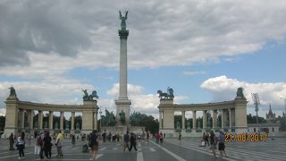 新しい広場です。