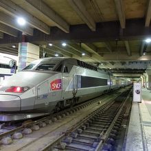 サンマロ行きのＴＧＶ。