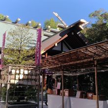 きれいな境内！