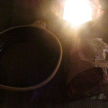 エルクのスープとミートパイ