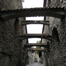 早朝だと人がいないのでゆっくりと散策できます。