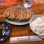 餃子屋さんです。