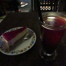 ホットワインが美味しかった。