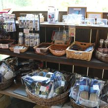 藍染めのお土産品