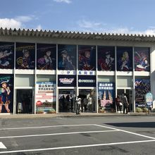 駅の外観です。