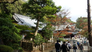 周辺は紅葉がきれいな神聖なスポット