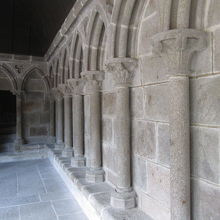 モンサンミッシェル修道院 回廊
