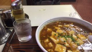 ラーメンと豆腐料理のお店。