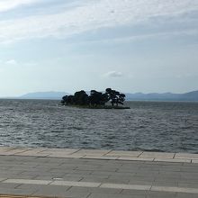 嫁ケ島が見えました