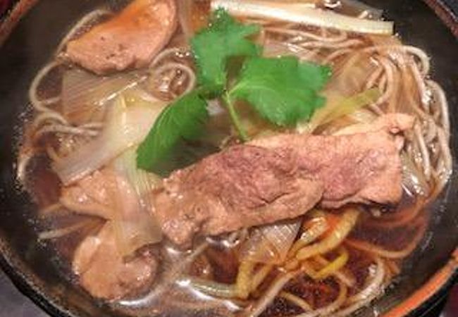 寒い日の〆は蕎麦