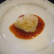 あ魚は黄金カレイでした。下に里芋があります。