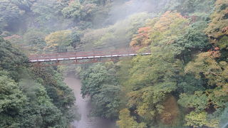 車窓からの眺めがきれい