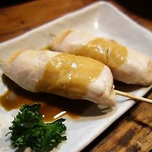 ささみのしぎ焼き