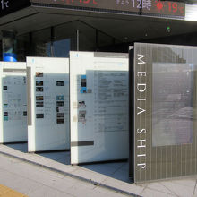 いろいろなショップなどが入居しているのですね