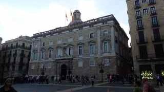 ゴシック地区の広場