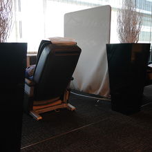 マッサージチェアもあります