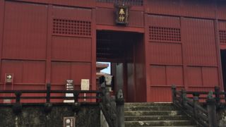 パワースポットがある下之御庭。